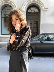 Dark Academia Schmetterlingsshirt