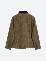 Dark Academia Kariertes Zweiteiliges Set