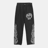 Death Flames Jeans