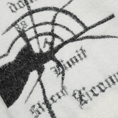 Dominate Furry Knit Cotton Sweater