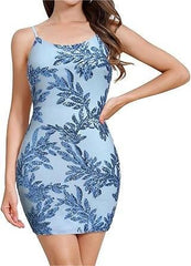 Trägerloses, rückenfreies Kleid mit hohem Schlitz – ein elegantes Kleid für mondäne Damen