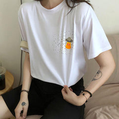 T-Shirt „Gekleidet für den Weltraum“