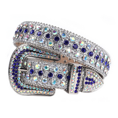 Drip Belt - Silver Blue