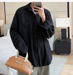 Besticktes Langarmhemd