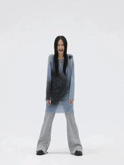 Extra langes Mesh-Top