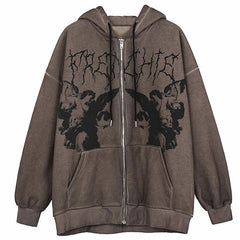 Fee Grunge Ästhetischer Hoodie
