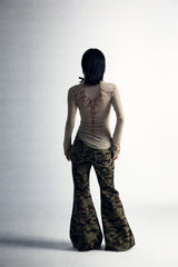 Oberteil mit Fairy Grunge-Rückenprint