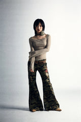 Oberteil mit Fairy Grunge-Rückenprint