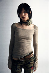 Oberteil mit Fairy Grunge-Rückenprint