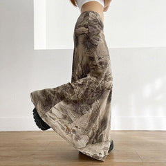 Feenhafter Grunge-Wald-Maxirock