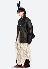 Fairy Grunge Midirock aus Spitze