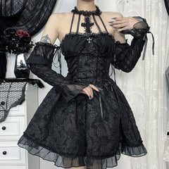 Fall Type Hip Elegant Slim Cross Halter