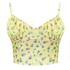 Floral Sin Schnürtop