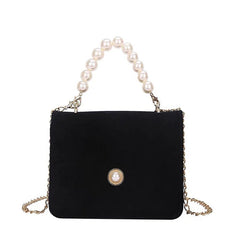 Bolso de cadena con perlas French Girl