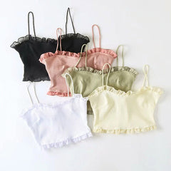 Französisches Sommer-Ripp-Top