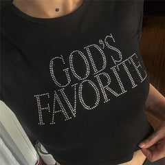 Gottes Lieblings-Crop-Top
