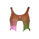 Häkeltop mit Farbverlauf