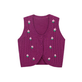 Grandmacore Knit Vest