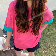 Oversize-T-Shirt „Happy In My Mind“