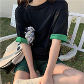 Oversize-T-Shirt „Happy In My Mind“