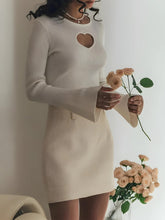 Cordoberteil mit Herzausschnitt