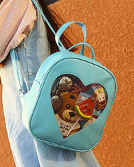 Heart Glitter Backpack