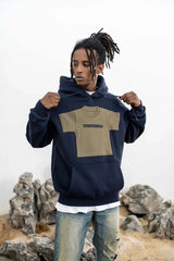 Hoodie Mini Tee Patch in Fleece