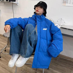 Indie Pufferjacke mit hohem Kragen