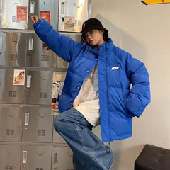 Indie Pufferjacke mit hohem Kragen