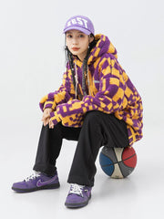 Übergroßer Indie-Plüsch-Hoodie