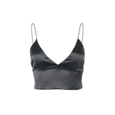 Es ist ein kompliziertes Satin-Top