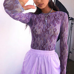 Itz No Big Deal Mesh-Oberteil