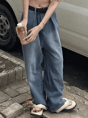 Y2K faded boyfriend jeans