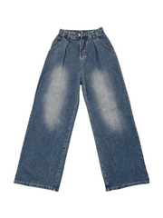 Y2K faded boyfriend jeans