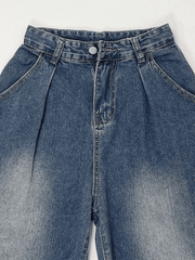 Y2K faded boyfriend jeans