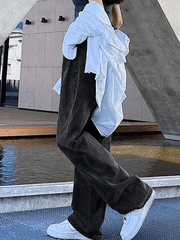 Vaqueros boyfriend con lavado oscuro Y2K