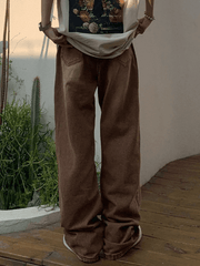 Vintage wash boyfriend jeans