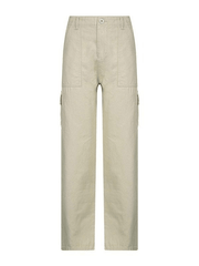 Pocket Straight Leg Cargo Jeans