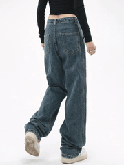 Vaqueros cargo de pierna recta vintage de los años 90