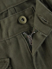 Vintage cargo jeans with buckle pocket