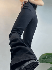 Vaqueros vintage acampanados hasta los tobillos