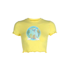 Kätzchenliebe Baby T-Shirt
