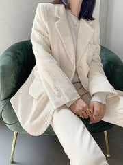 Leichter Academia Cordblazer