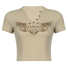 Like It's 2007 Geripptes Top