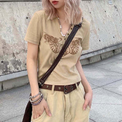 Like It's 2007 Geripptes Top