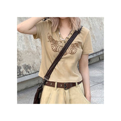 Like It's 2007 Geripptes Top