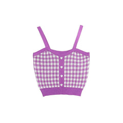 Love Addiction – Kariertes Oberteil