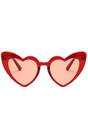 Sonnenbrille mit funkelndem Herz