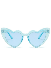 Sonnenbrille mit funkelndem Herz