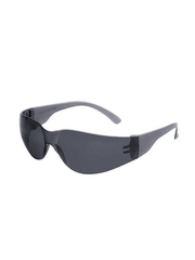 Clear wraparound sunglasses